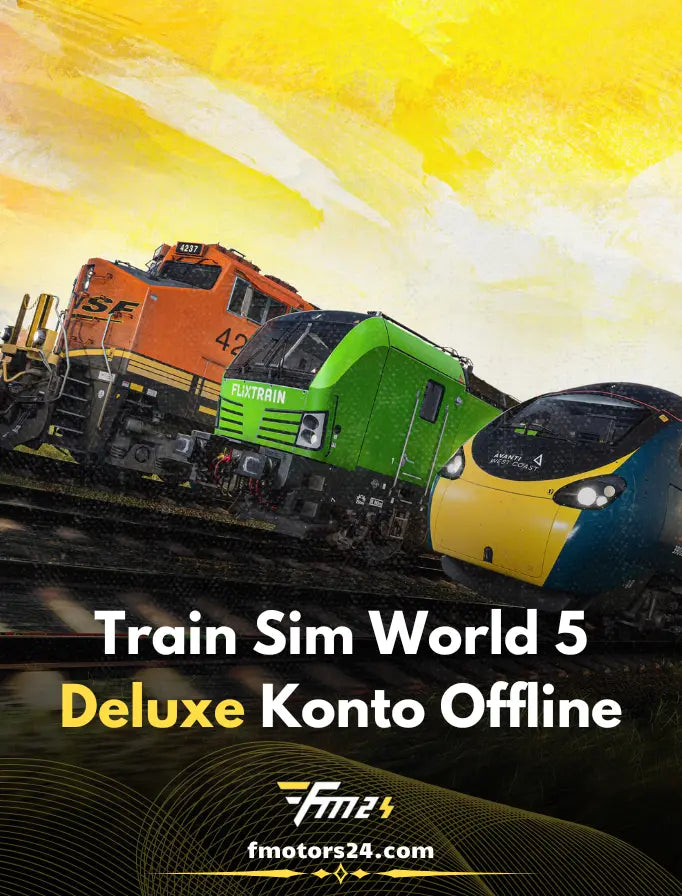 Train Sim World 5 Deluxe PC - Konto offline Steam