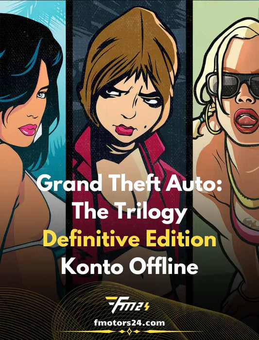 Grand Theft Auto: The Trilogy Definitive Edition PC - Konto offline Steam