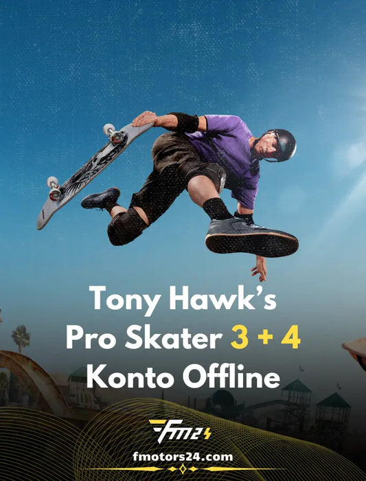 Tony Hawk's Pro Skater 3 + 4 PC - Konto offline Steam